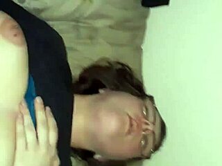 I fucked my neighbor with big tits back at my place.