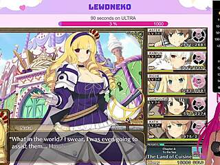 In this episode, vtuber lewdneko dives into evenicle's world. She encounters cute anime characters with big tits on a huge dating adventure.