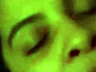 Step-daughter rubbing her wet pussy on big cock.