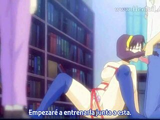 In JUUNI-NIN NO ONNA KYOUSHI Episodio 1, sexy teachers with BIG TITS and ASS explore anime adventures