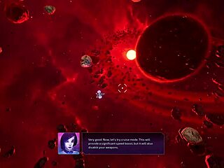 i love how this hot robot slut in subverse episode 1 sucks my dick in space with big tits and blowjob