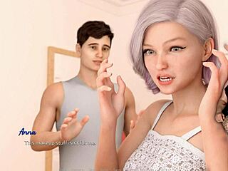 Watch this petite 18yo cosplayer flash upskirt in hentai episode 11