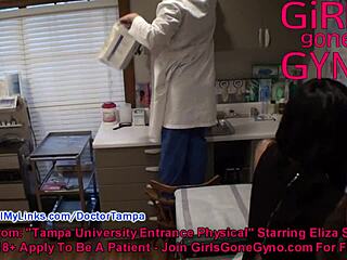 Nonnude backstage compilation from destiny and elizashields in florida gyno exam