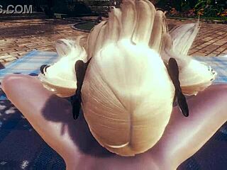 Genshin Impact Fischl Scene