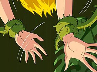 Space women hogtied and fucked by alien monsters