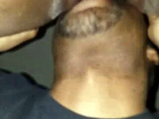 Devouring Wet Ebony Pussy Before Bedtime