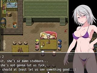 grace navigates labyrinth town in humiliating hentai adventure