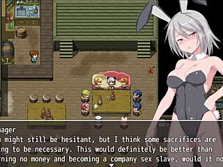 grace navigates labyrinth town in humiliating hentai adventure