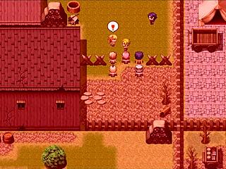 grace navigates labyrinth town in humiliating hentai adventure