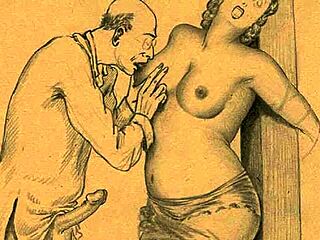 Hey, ever seen vintage erotic drawings like these?