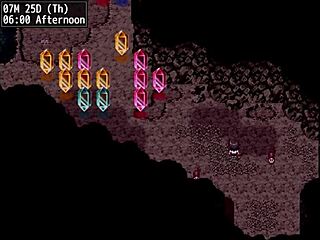 Exploring dark cave depths