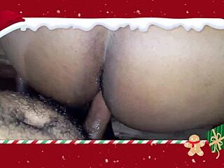 Brazilian Amateur Anal Fuck Special Christmas