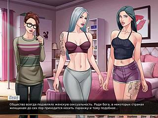 Complete Gameplay: Our Red String Part 28 with Big Black Cock!