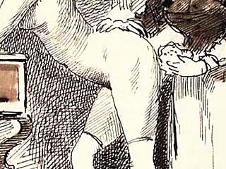vintage erotic drawings