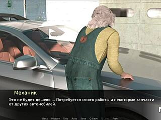 I fixes the car in pine falls cartoon game