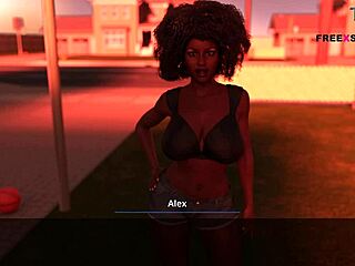 alex fingers latisha's ass in dreams of desire 3d porn