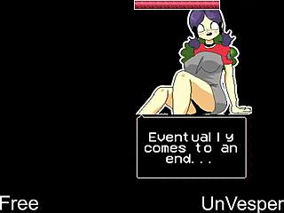 Unvesper comedy anime with erotic shoes