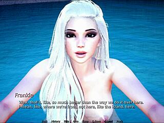 anime hentai girl in cute outfit with big tits and curvy boobs