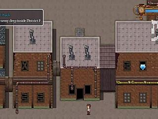 garota detetive luta contra um velho e seu robo gigante - detective girl of the steam city - parte 7 😏