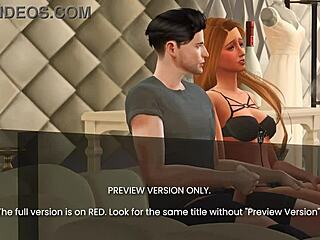 Red carpet romance in 3D hentai preview