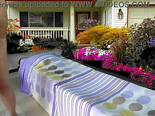 preview of massaging my baby's big ass with handjob on monster cock and gaping natural tits action