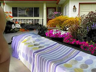 preview of massaging my baby's big ass with handjob on monster cock and gaping natural tits action