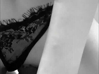 petite girl inserts huge cock in ass and pleases guy