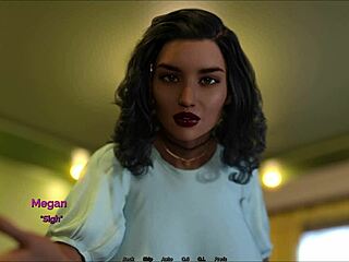 Brunette MILF Dances In Game With Bold Moves