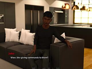 Brunette MILF Dances In Game With Bold Moves