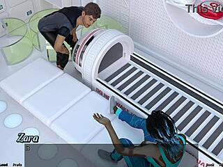 i's helping zara in stranded space game