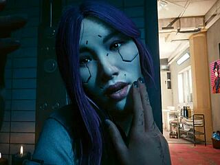 Check out Songbird's Laguna Bend sex scene in Cyberpunk 2077! 😎