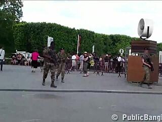 EIFFEL TOWER PUBLIC SEX ORGY