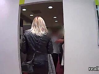 i was temptd in mall, charming czech nympho pounded in pov