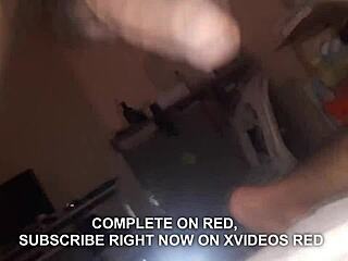 This big guy grabbed my hairy ass and started fucking it hard with his monster black cock in homemade couple action