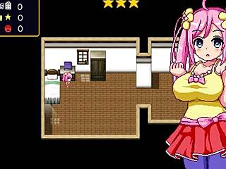 Noelle Does Her Best in Hentai Game