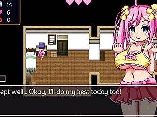 Noelle Does Her Best in Hentai Game