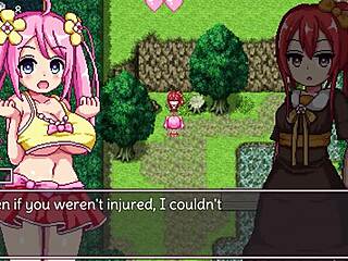 Noelle Does Her Best in Hentai Game