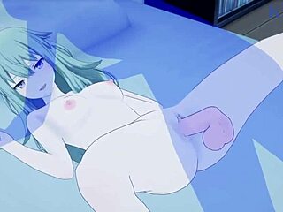 kusanagi nene and akiyama mizuki have intense sex in project sekai hentai