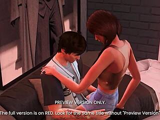 Tipsy Stars Kiss and Get Naughty in 3D Hentai Preview