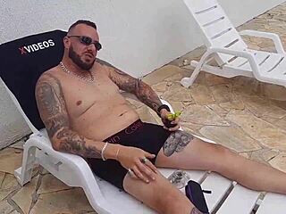 FUDENDO DUAS GOSTOSAS NA BEIRA DA PISCINA - DIANA SMITH - DNOX BRAZIL