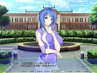 akumeru family -mahiru route part 9 - masturbation in the garden