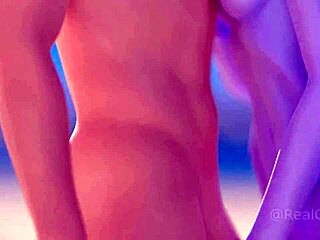 Tifa and friends in Overwatch get bent over for lesbian action! What satisfaction!