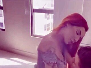 the wife almost gets caught giving her ass to her brother by her husband