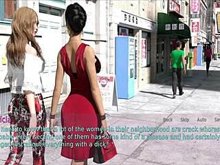 Blonde mother-in-law plays a homemade game with teen brunette in erotic family setting