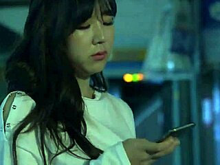 beautiful korean mom in stunning pov video clip