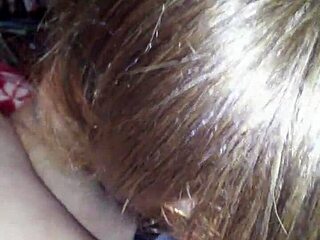 jenna is sucking some big white cock in deepthroat style