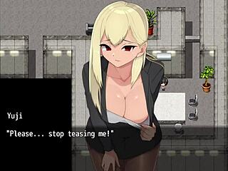 gozando nas coxas de uma garota em p�blico - nympho village - parte 3