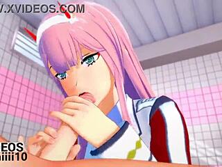 Can Zero Two Handle This Intense Blowjob?