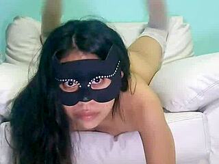 My friend is torturing me with that huge dildo, what should I do?