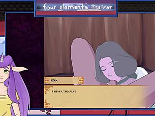 Avatar trainer bonus milfy blowjob